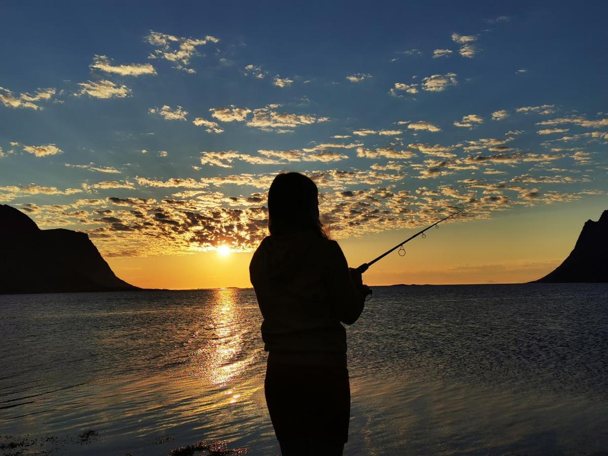 Rystad Midnight Sun And Nature Lejlighed Eksteriør billede